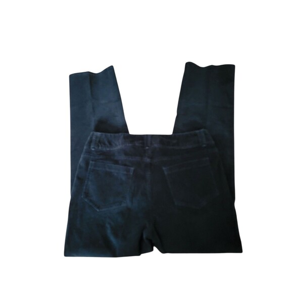 Women's Size 10 Christopher & Banks Corduroy Dark Evergreen Pants Straigh Leg - Picture 4 of 7